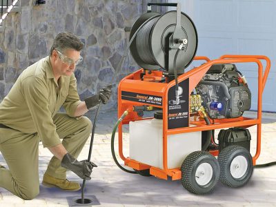 Термическая прочистка труб канализации