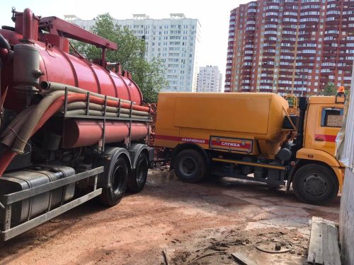 Промывка ливневой системы