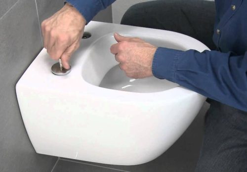 Ремонт подвесного унитаза