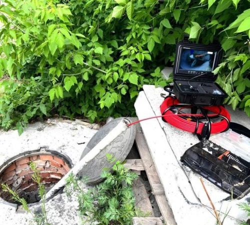 Просмотр труб видео камерой