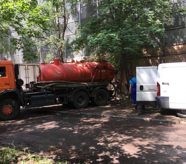 Очистка ливневки