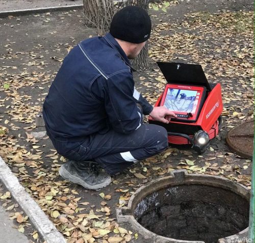 Видеофиксация труб