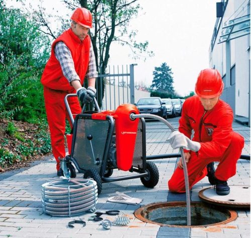 Очистка ливневых труб