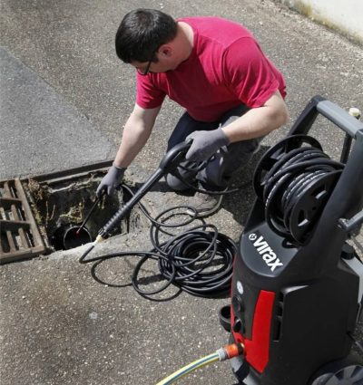 Очистка колодцев давлением